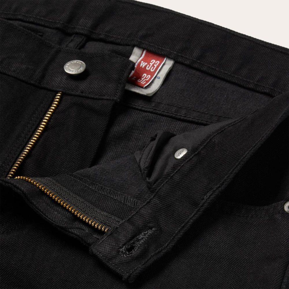 1120 Slim Fit Standard Straight Leg Jean Black | Men Stetson Boot Cut