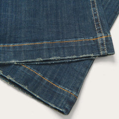 214 City Trouser Jeans In Medium Wash Blue | Women Stetson Denim