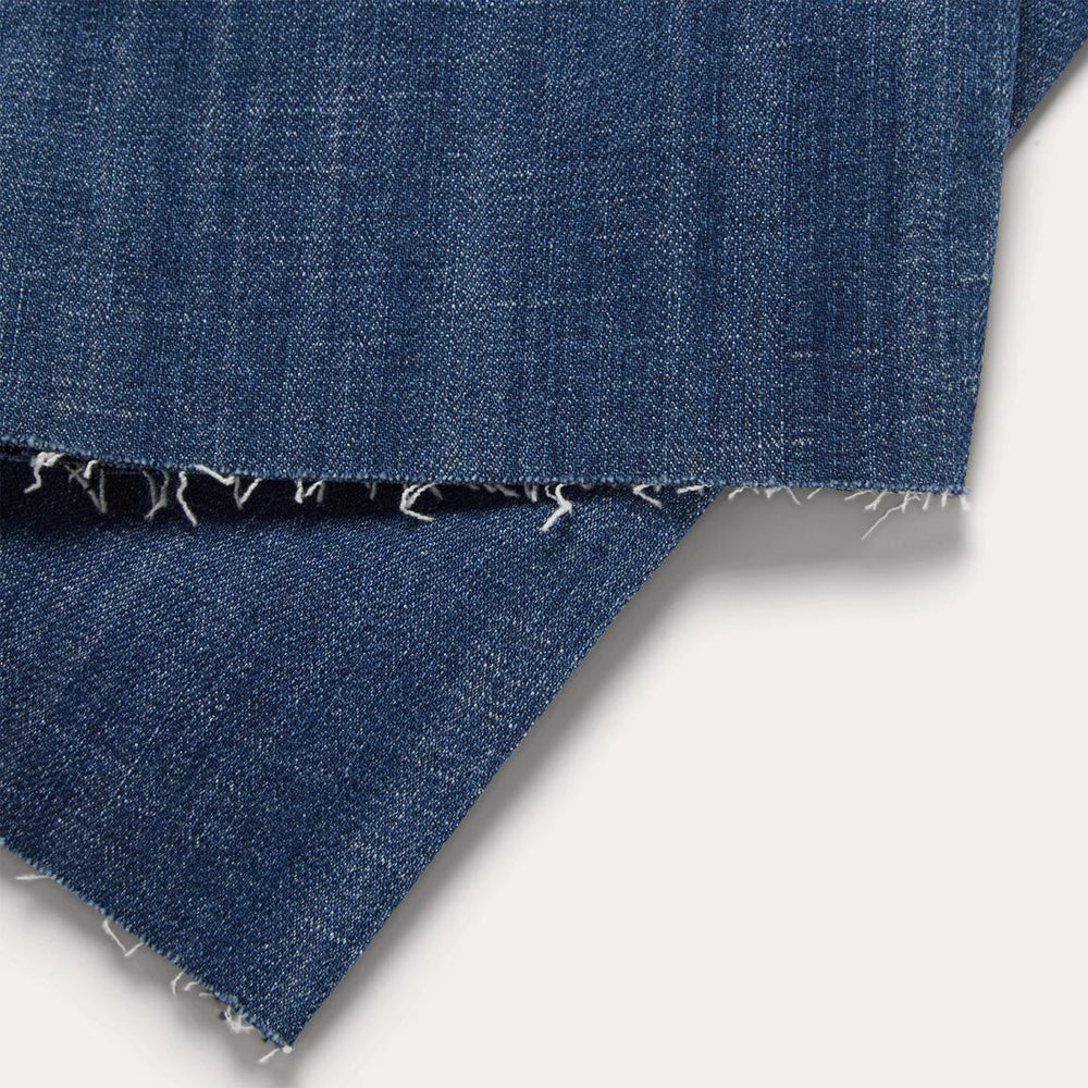 915 High Rise Straight Fit Crop Jeans Blue | Women Stetson Denim