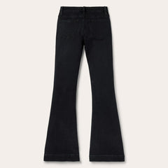 921 High Rise Flare Jeans Black | Women Stetson Denim