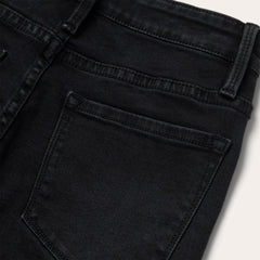 921 High Rise Flare Jeans Black | Women Stetson Denim
