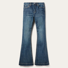921 High Rise Flare Jeans Blue | Women Stetson Denim
