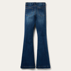 921 High Rise Flare Jeans Blue | Women Stetson Denim