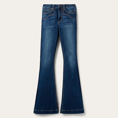 921 High Rise Flare Jeans Blue | Women Stetson Denim