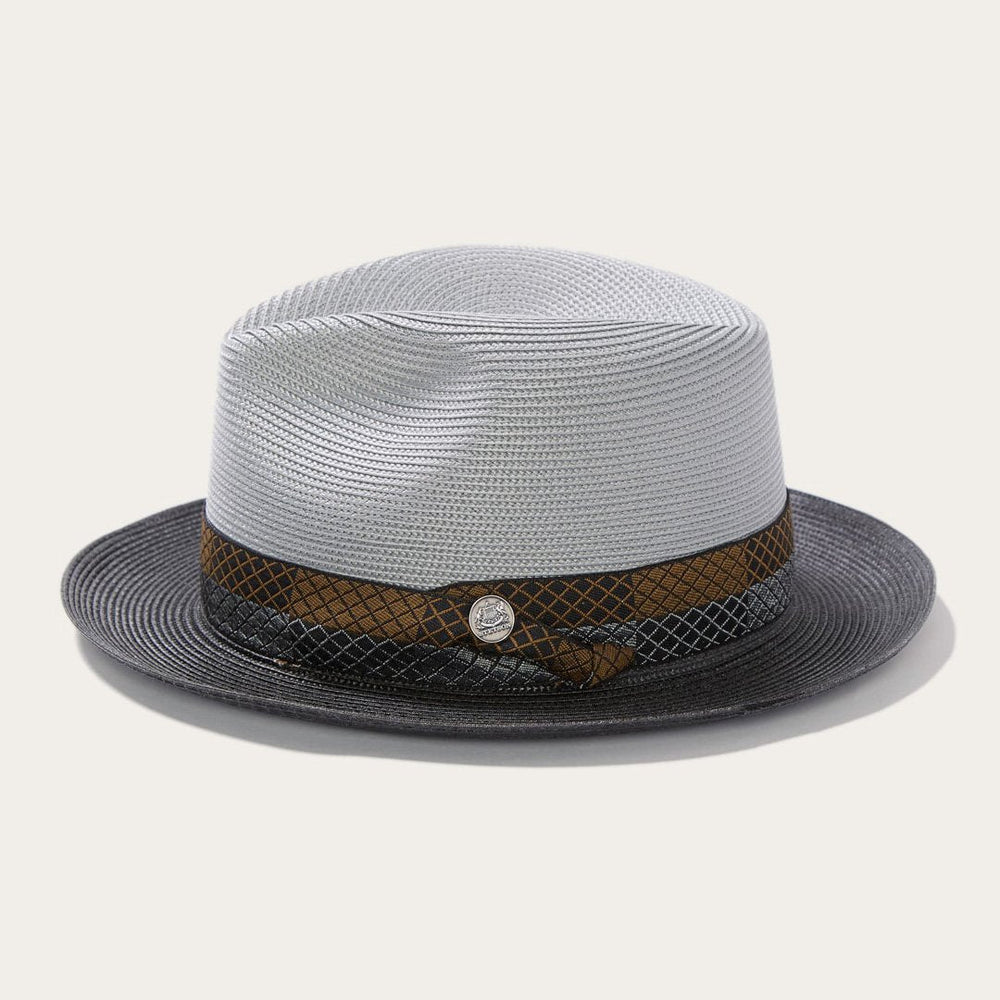 Andover Milan Fedora Grey Black | Men/Women Stetson Fedora