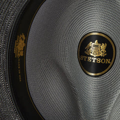Andover Milan Fedora Grey Black | Men/Women Stetson Fedora