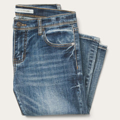 Ankle-Length Boyfriend Fit Jean Blue | Women Stetson Denim