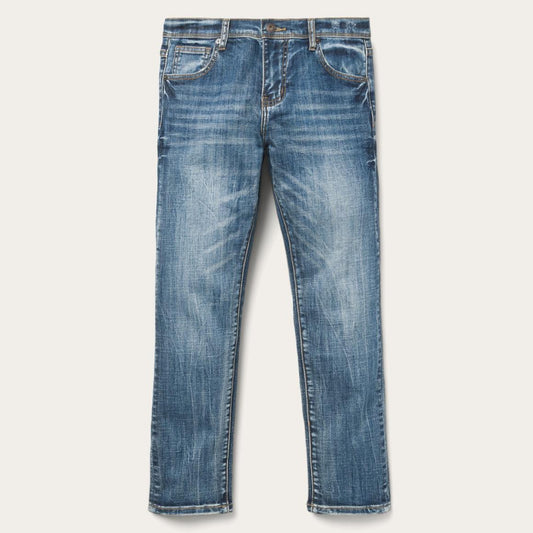 Ankle-Length Boyfriend Fit Jean Blue | Women Stetson Denim