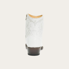 Annika Boots White | Women Stetson Shorties