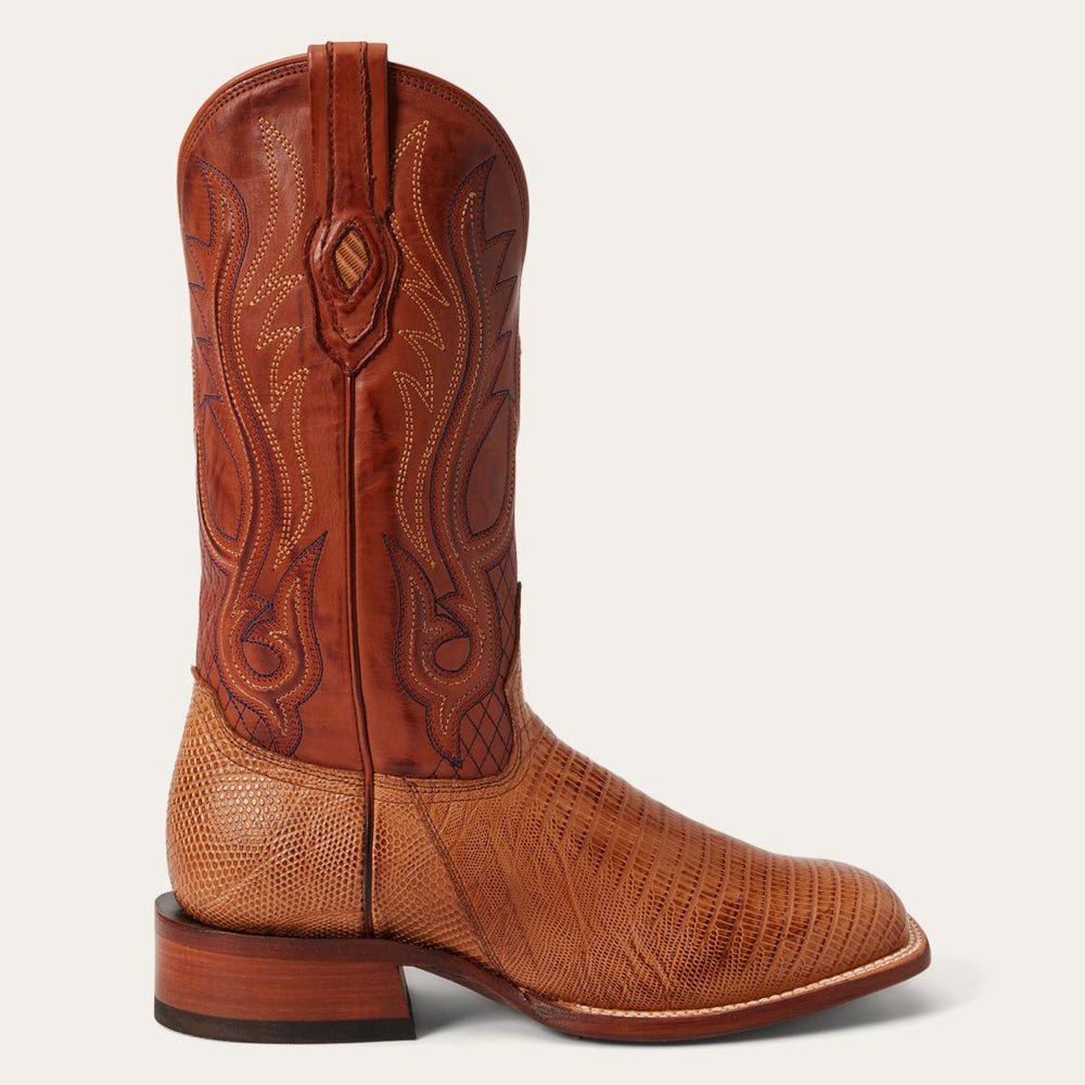 Arlington Teju Boot Tan | Men Stetson Western