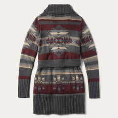 Aztec Belted Cardigan Multi | Women Stetson Sweaters