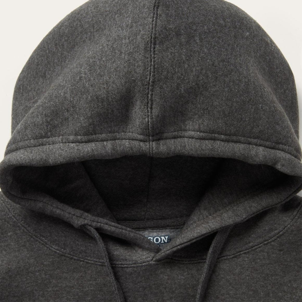 Bison Hoodie Grey | Men Stetson Sweaters & Hoodies