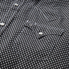 Black Diamond Shirt Black | Men Stetson Modern Cut