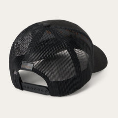 Black Western Patch Trucker Cap Black | Men/Women Stetson Caps & Truckers