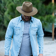 Bozeman Outdoor Hat Light Brown | Men/Women Stetson Outdoor