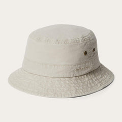 Bucket Delave Organic Cotton Off White | Men/Women Stetson Caps & Truckers