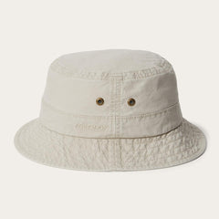 Bucket Delave Organic Cotton Off White | Men/Women Stetson Caps & Truckers