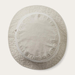 Bucket Delave Organic Cotton Off White | Men/Women Stetson Caps & Truckers
