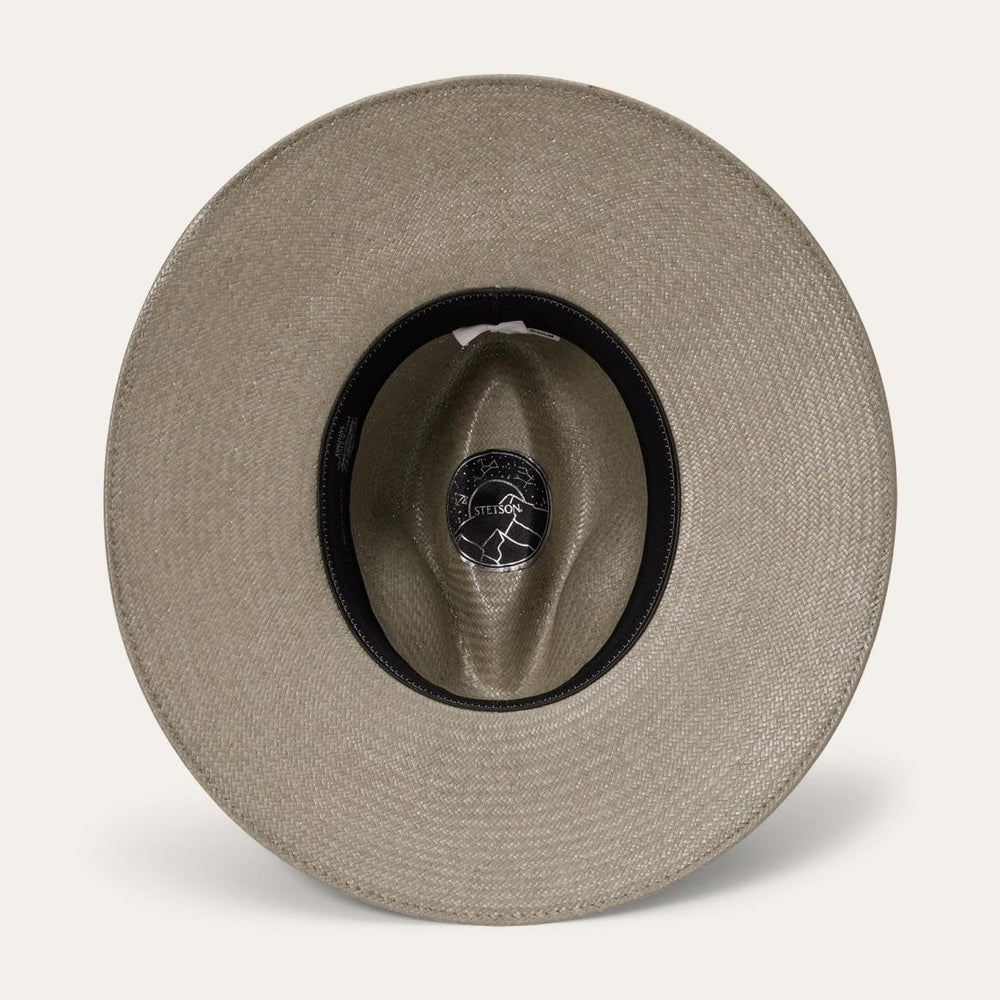 Caelus Straw Fedora Seafoam | Men/Women Stetson Fedora