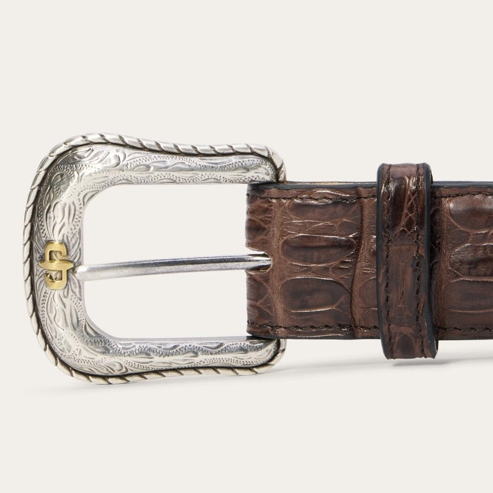 Caiman Western Tab Belt Cigar Classic | Men Stetson Belts