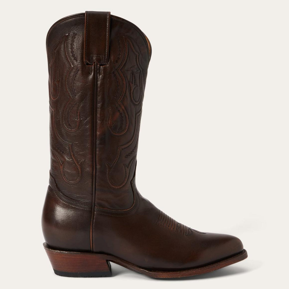 Carlisle Western Boots Burnished Brown | Men Stetson Western
