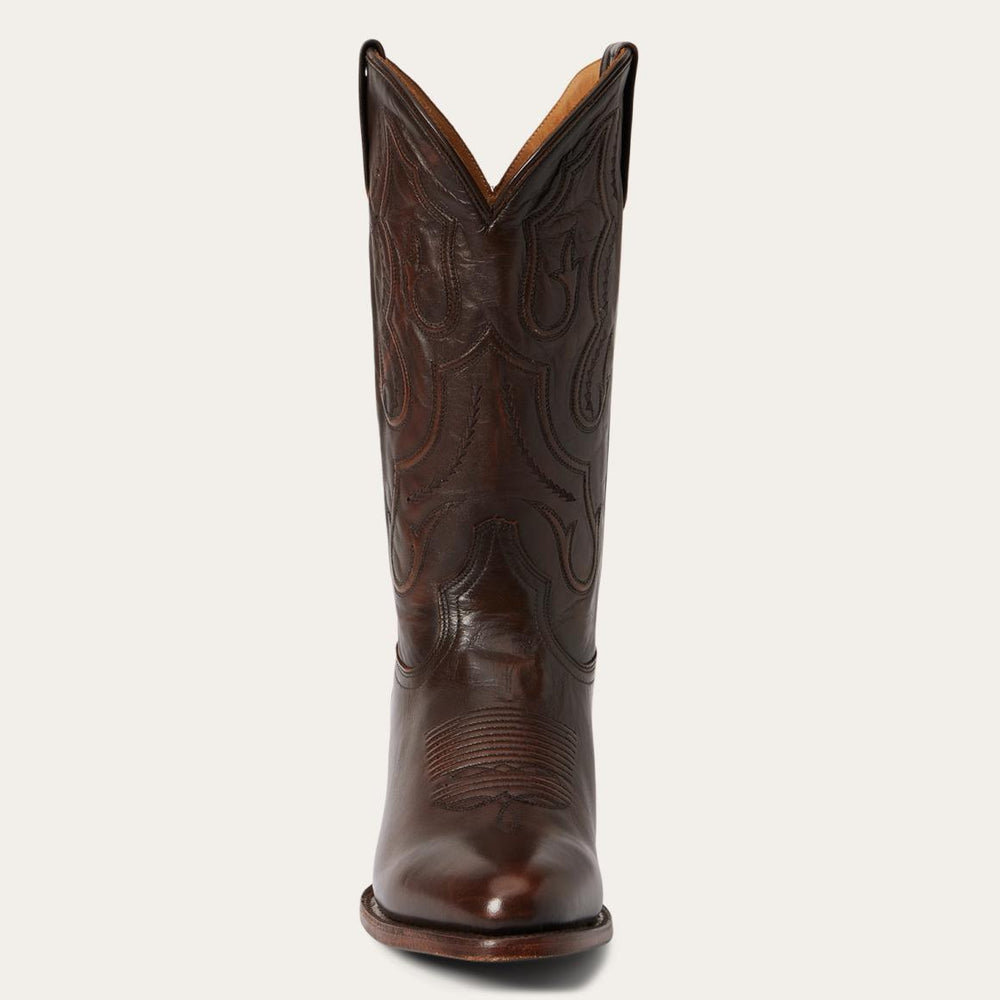 Carlisle Western Boots Burnished Brown | Men Stetson Western