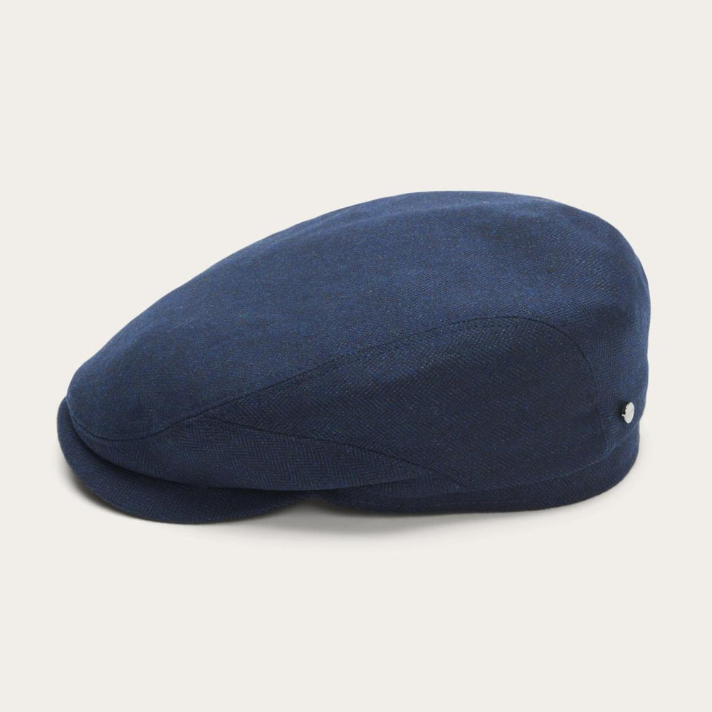 Cashmere & Silk Driver Cap Blue | Men/Women Stetson Caps & Truckers