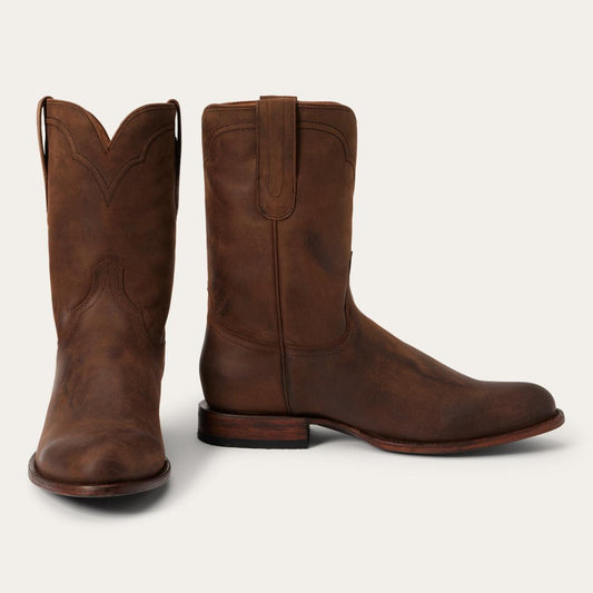 Cassidy Roper Boots Brown | Men Stetson Ropers