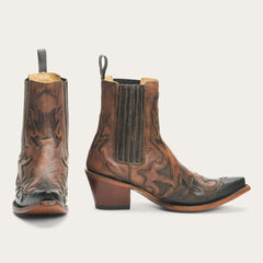 Cici Boots Brown | Women Stetson Shorties
