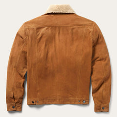 Classic Suede Jacket Tan | Men Stetson Jackets