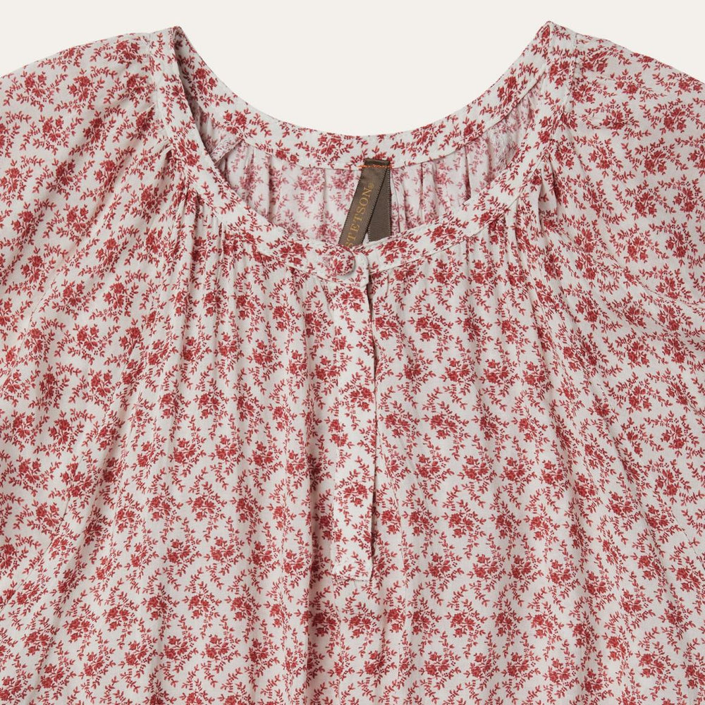 Cottage Floral Dress Red | Women Stetson Midi