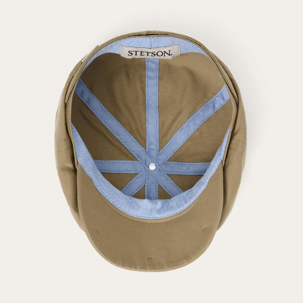Cotton Hatteras Khaki | Men/Women Stetson Caps & Truckers
