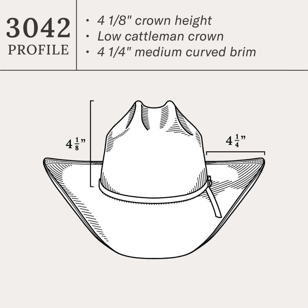 Cullen 30X Straw Cowboy Hat Natural | Men/Women Stetson Western