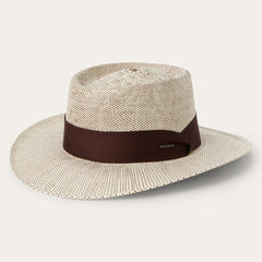 Double Bogey Raffia Straw Hat Natural Brown | Men/Women Stetson Outdoor