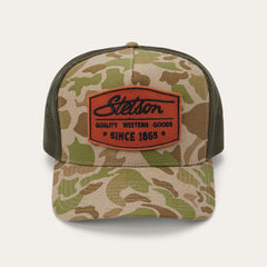Duck Camo Trucker Cap Duck Camo | Men/Women Stetson Caps & Truckers