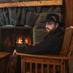 Dune 5X Gun Club Hat Black | Men/Women Stetson Outdoor