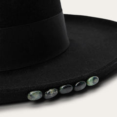 Eureka Black | Men/Women Stetson Fedora