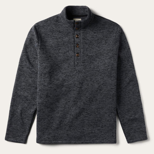 Grey Bonded Knit Sweater Grey | Men Stetson Sweaters & Hoodies