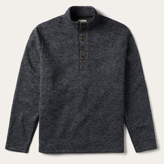 Grey Bonded Knit Sweater Grey | Men Stetson Sweaters & Hoodies