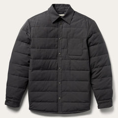 Grey Down Jacket Grey | Men Stetson Jackets