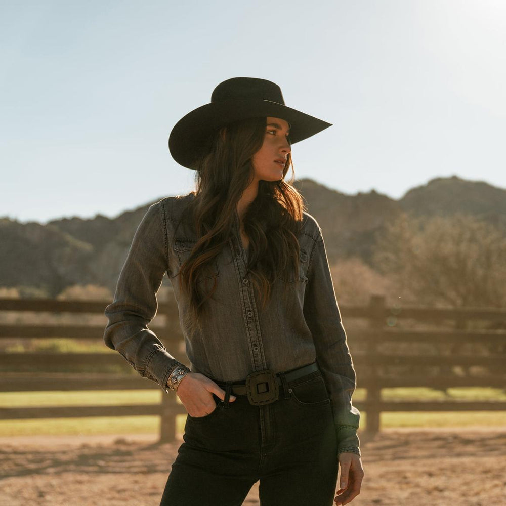 Gus 6X Cowboy Hat Black | Men/Women Stetson Outdoor