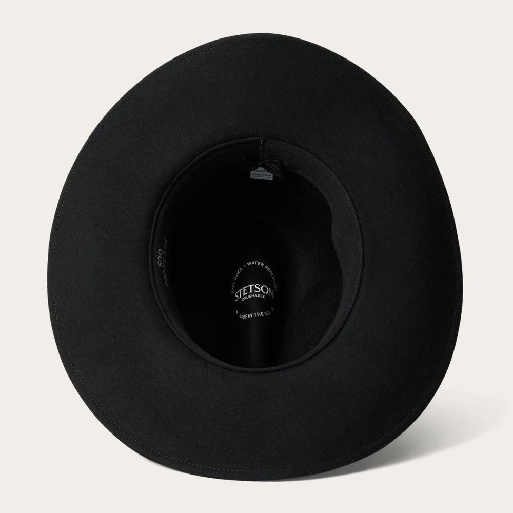 Gus Crushable Outdoor Hat Black | Men/Women Stetson Outdoor