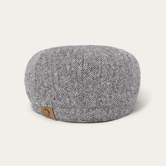 Herringbone Silk Hatteras Black Herringbone | Men/Women Stetson Caps & Truckers