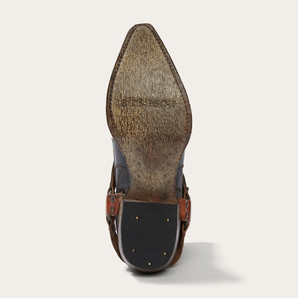 Jade Harness Ankle Boot Brown | Women Stetson Shorties