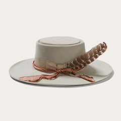 Kings Row Firm Felt Hat Silver Grey | Men/Women Stetson Fedora