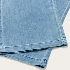 Lightweight Denim Jumper Blue | Women Stetson Jumpsuits