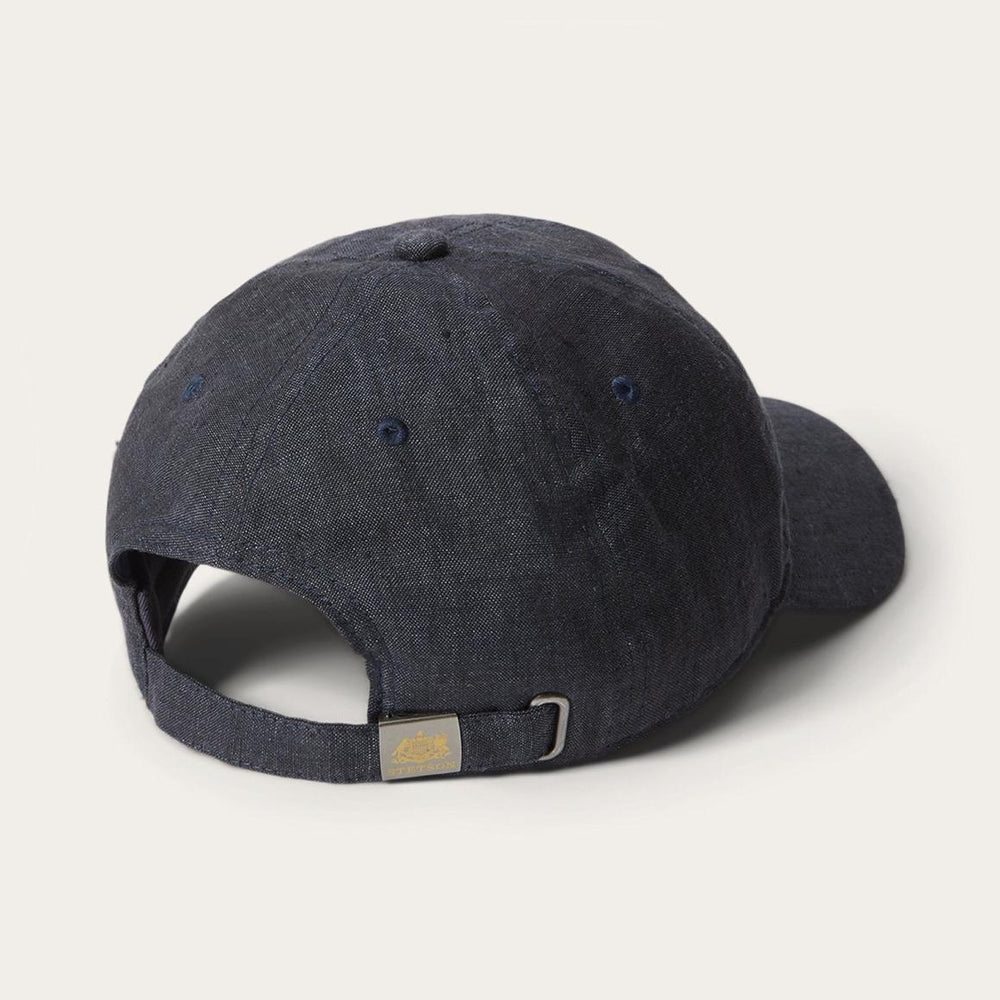 Linen Baseball Cap Dark Grey | Men/Women Stetson Caps & Truckers