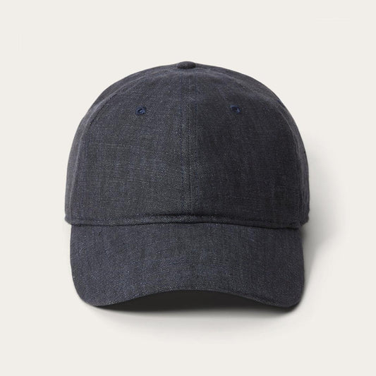 Linen Baseball Cap Dark Grey | Men/Women Stetson Caps & Truckers