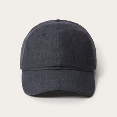 Linen Baseball Cap Dark Grey | Men/Women Stetson Caps & Truckers