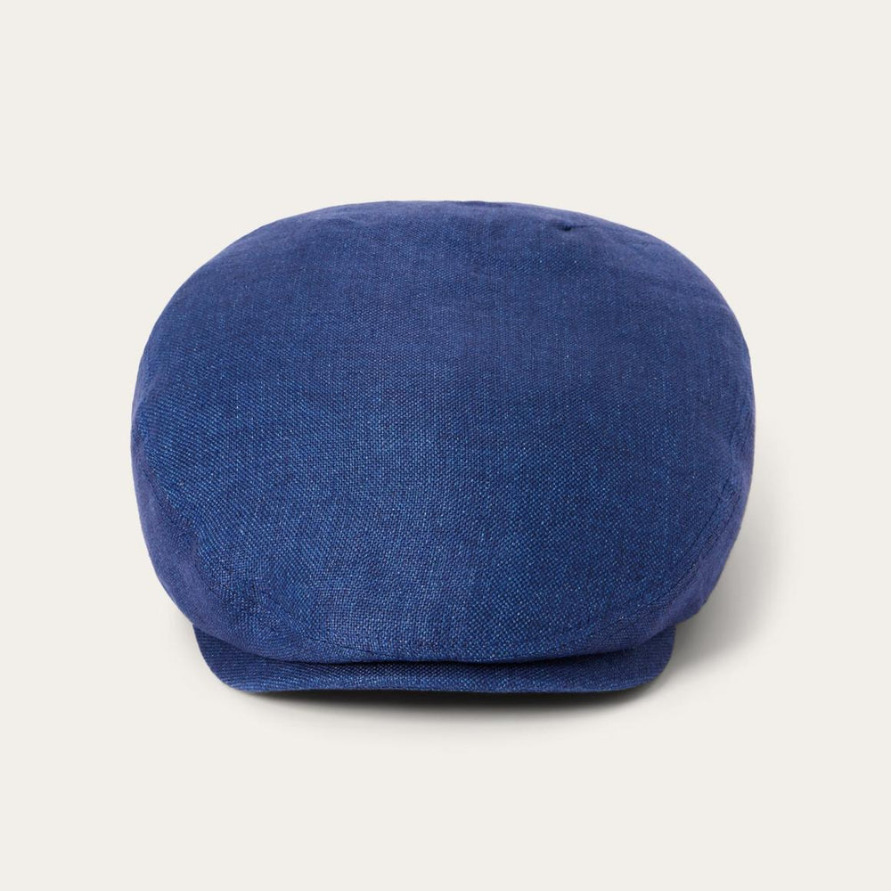 Linen Driver Cap Navy | Men/Women Stetson Caps & Truckers